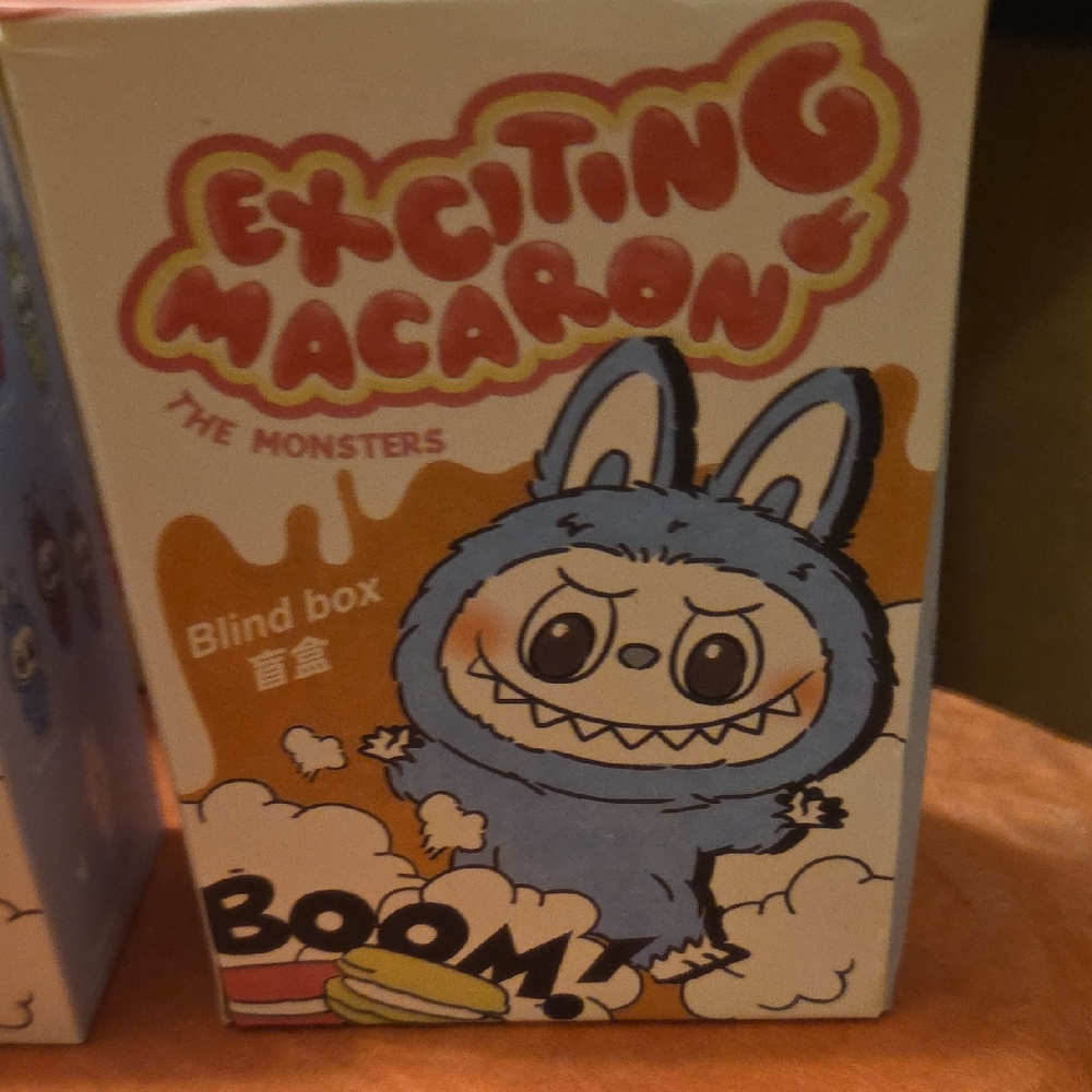 Exciting Macaron The Monsters Plush Toy - Blue